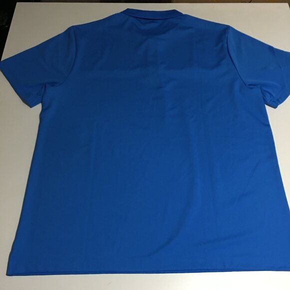Walmart Polo Shirt Size XL Blue Employee Uniform Workwear Stretch Mens - Picture 4 of 6